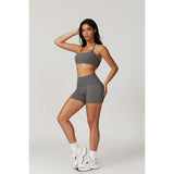 High Elastic Wide Waist Band Solid Shorts - MVTFASHION.COM