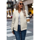 Canvas Plaid Bomber - MVTFASHION