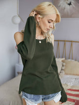 Comfy Chic Off Shoulder Top - MVTFASHION