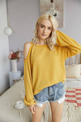 Comfy Chic Off Shoulder Top - MVTFASHION