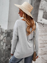 Cozy Buttoned Sweater - MVTFASHION