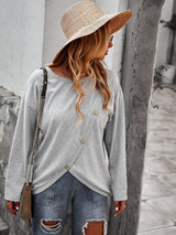 Cozy Buttoned Sweater - MVTFASHION