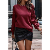 Effortless Elegance Tie Sleeve Top - MVTFASHION