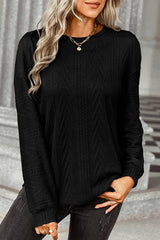 Elegant Crochet Knit Sweater - MVTFASHION