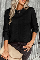 Elegant Crochet Knit Sweater - MVTFASHION