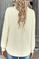 Elegant Crochet Knit Sweater - MVTFASHION