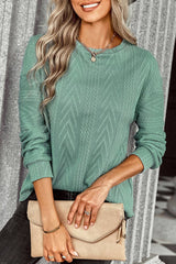 Elegant Crochet Knit Sweater - MVTFASHION