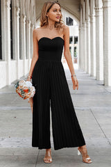 Enchanting Elegance Off-Shoulder Jumpsuit - MVTFASHION