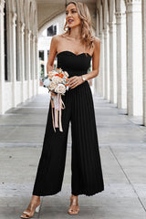 Enchanting Elegance Off-Shoulder Jumpsuit - MVTFASHION