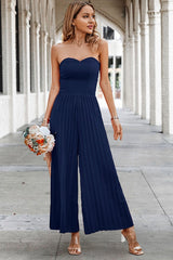 Enchanting Elegance Off-Shoulder Jumpsuit - MVTFASHION