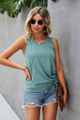 Lightweight Summer Drawstring Top - MVTFASHION