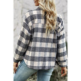 Plaid Comfort Button-Up Shirt - MVTFASHION