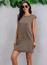 Sleek Comfort Sleeveless Dress - MVTFASHION