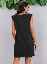 Sleek Comfort Sleeveless Dress - MVTFASHION