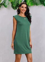 Sleek Comfort Sleeveless Dress - MVTFASHION