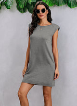 Sleek Comfort Sleeveless Dress - MVTFASHION