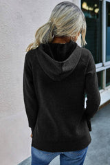 Turtle Neck Solid Loose Sweater - MVTFASHION