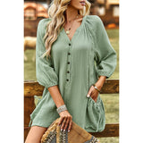 Whispering Breeze Linen Romper - MVTFASHION.COM