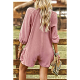 Whispering Breeze Linen Romper - MVTFASHION.COM