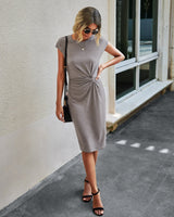 Wrap Me Up Midi Dress - MVTFASHION